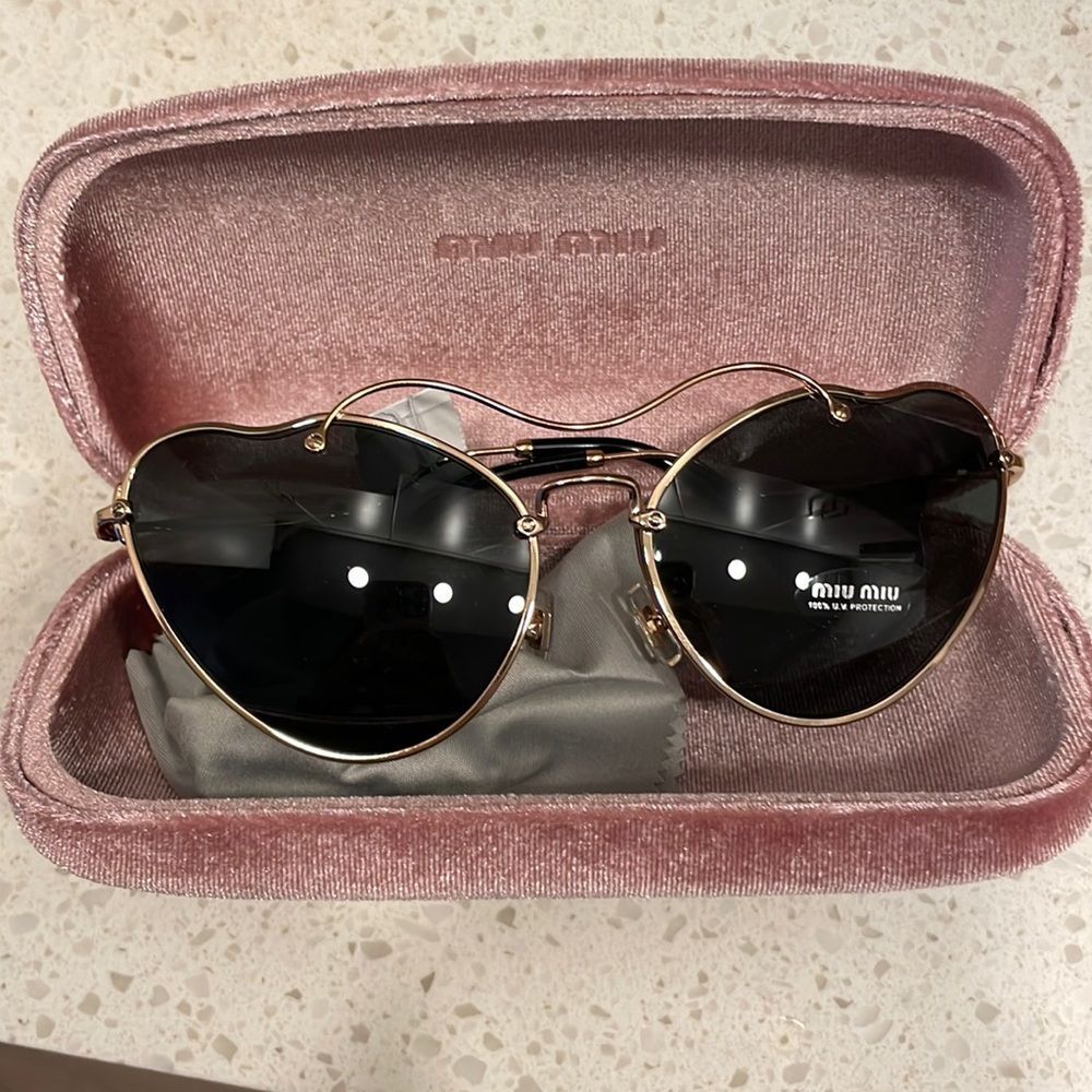 Miu Miu butterfly sunglasses NWT
